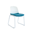 Silla Lysa con cushion blanca