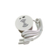 Conector Hydra Redondo Blanco