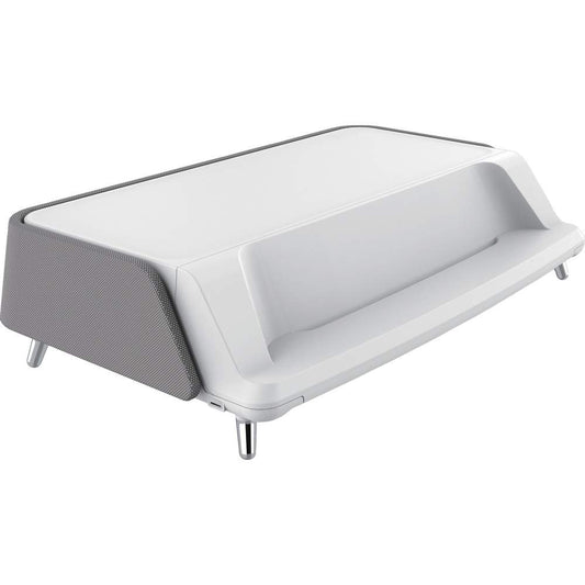 Elevador de Monitor Deluxe Gris/Blanco