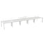 Cluster Paladium Frontal 10 personas (1,20x0,60 mt c/p)
