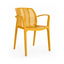 Silla Spyga con brazos (Mostaza)