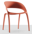 Silla Bee Multiuso Actiu Color Coral